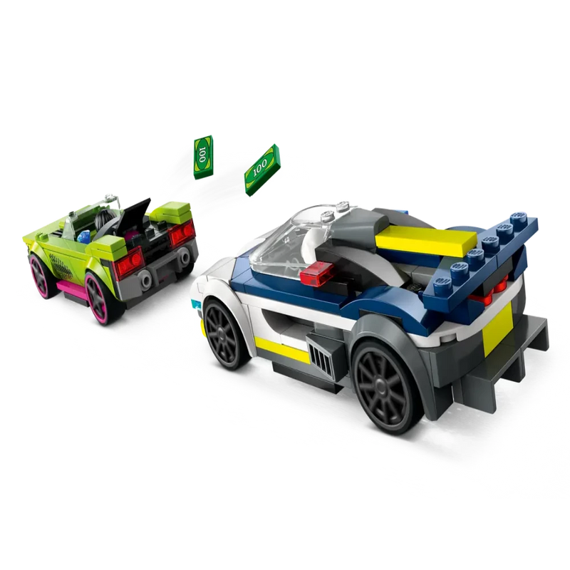 Lego 60415 City Police Car And Muscle Car Chase (213 Pieces)-Construction-LEGO-Toycra