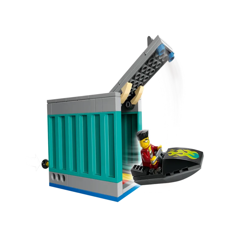 Lego 60417 City Police Speedboat And Crooks' Hideout (311 Pieces)