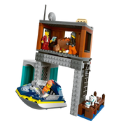 Lego 60417 City Police Speedboat And Crooks' Hideout (311 Pieces)