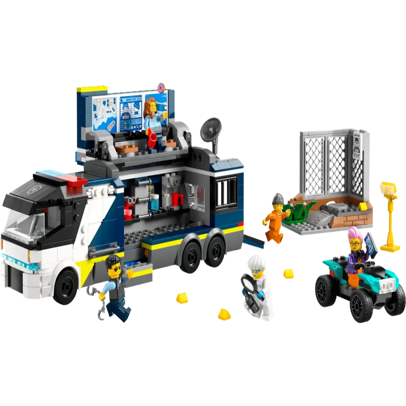 Lego 60418 City Police Mobile Crime Lab Truck (674 Pieces)