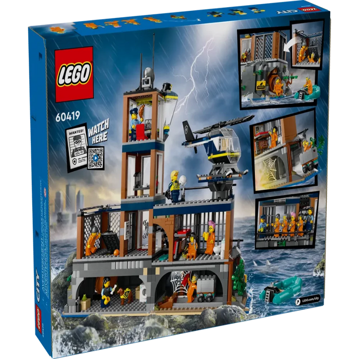 Lego 60419 City Police Prison Island (980 Pieces)-Construction-LEGO-Toycra