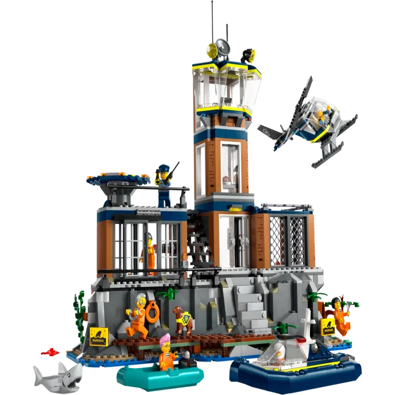 Lego 60419 City Police Prison Island (980 Pieces)-Construction-LEGO-Toycra