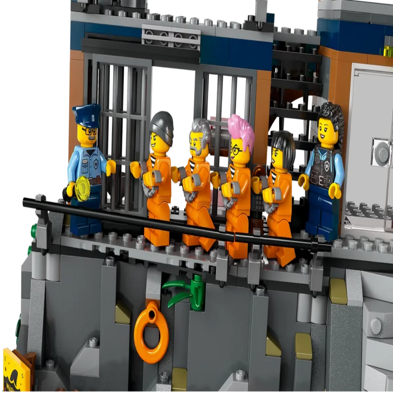 Lego 60419 City Police Prison Island (980 Pieces)-Construction-LEGO-Toycra