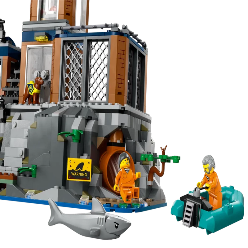 Lego 60419 City Police Prison Island (980 Pieces)-Construction-LEGO-Toycra