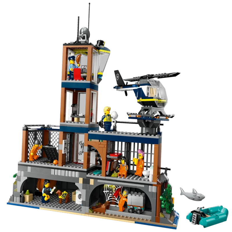 Lego 60419 City Police Prison Island (980 Pieces)-Construction-LEGO-Toycra