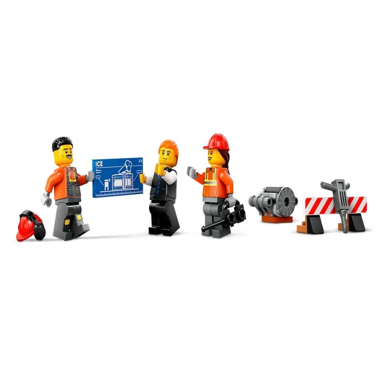 Lego 60420 City Yellow Construction Excavator (633 Pieces)-Construction-LEGO-Toycra