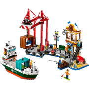 Lego 60422 City Seaside Harbor with Cargo Ship (1226 Pieces)