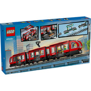 Lego 60423 City Downtown Streetcar And Station (811 Pieces)
