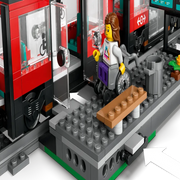 Lego 60423 City Downtown Streetcar And Station (811 Pieces)