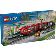 Lego 60423 City Downtown Streetcar And Station (811 Pieces)