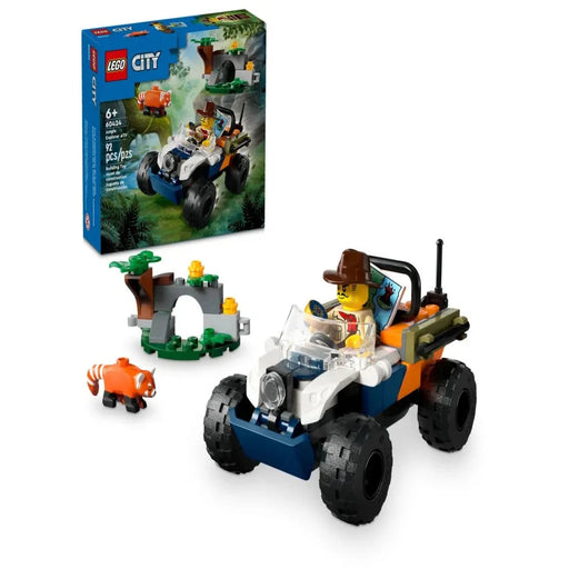 Lego 60424 City Jungle Explorer ATV Red Panda Mission (92 Pieces)-Construction-LEGO-Toycra