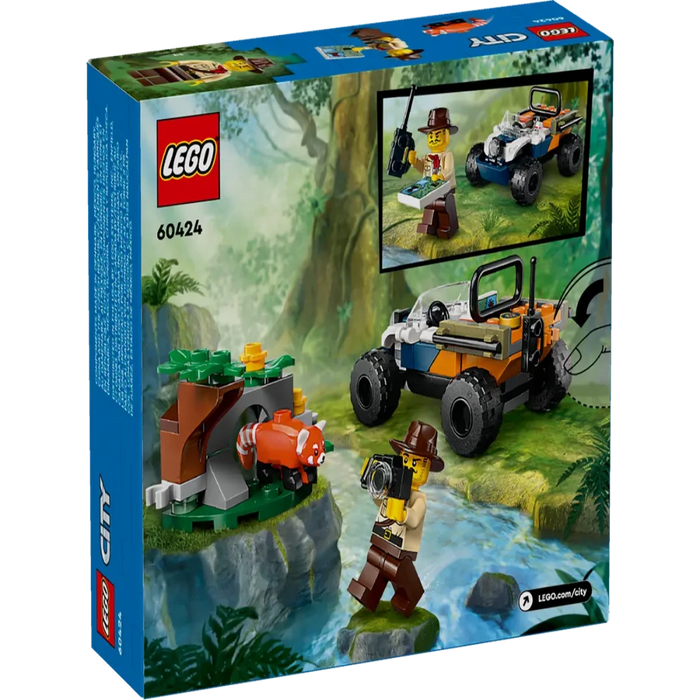 Lego 60424 City Jungle Explorer ATV Red Panda Mission (92 Pieces)-Construction-LEGO-Toycra