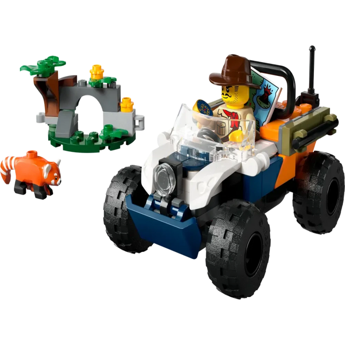 Lego 60424 City Jungle Explorer ATV Red Panda Mission (92 Pieces)-Construction-LEGO-Toycra