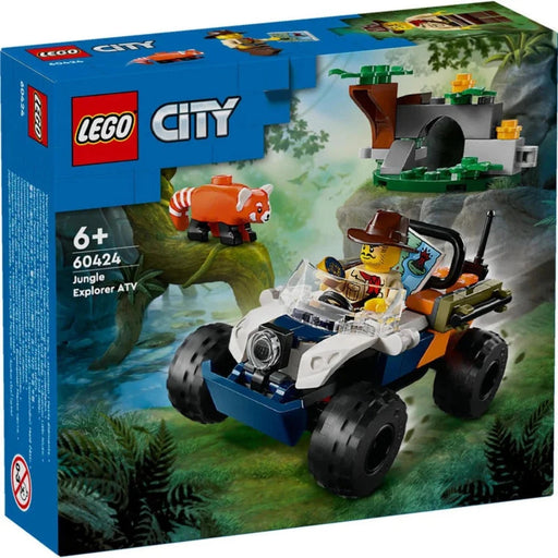 Lego 60424 City Jungle Explorer ATV Red Panda Mission (92 Pieces)-Construction-LEGO-Toycra