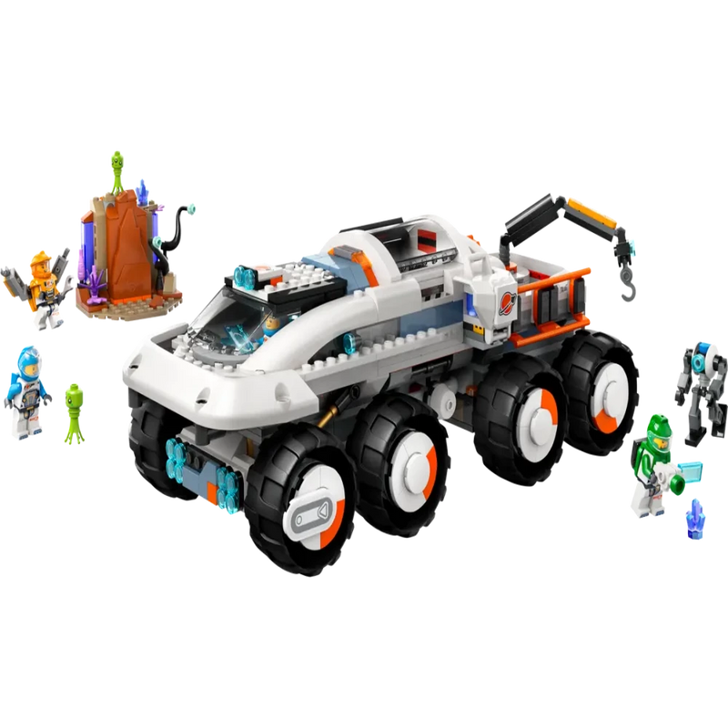 Lego 60432 City Command Rover And Crane Loader (758 Pieces)