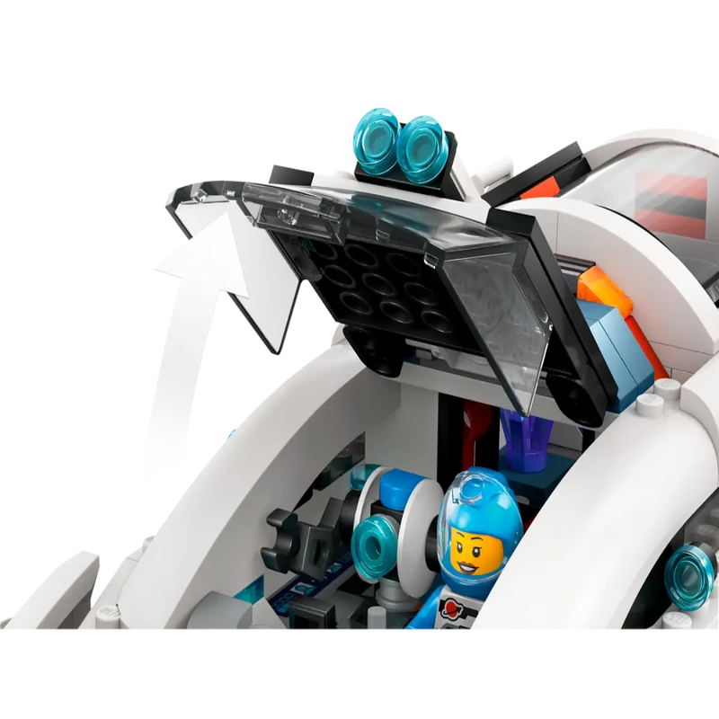 Lego 60432 City Command Rover And Crane Loader (758 Pieces)