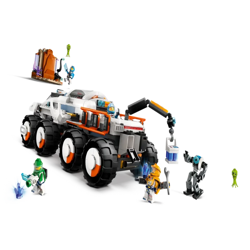 Lego 60432 City Command Rover And Crane Loader (758 Pieces)