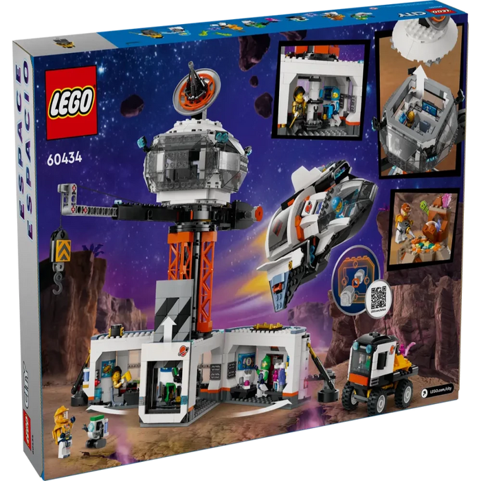 Lego 60434 City Space Base And Rocket Launchpad (1422 Pieces)-Construction-LEGO-Toycra