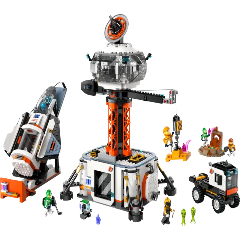 Lego 60434 City Space Base And Rocket Launchpad (1422 Pieces)