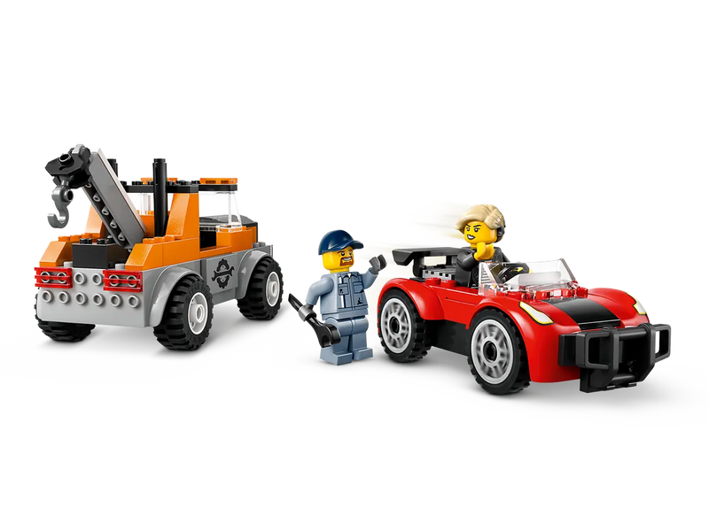Lego 60435 City Tow Truck And Sports Car Repair (101 Pieces)