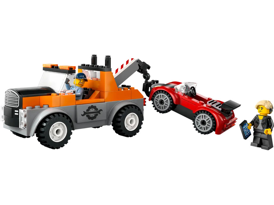 Lego 60435 City Tow Truck And Sports Car Repair (101 Pieces)-Construction-LEGO-Toycra