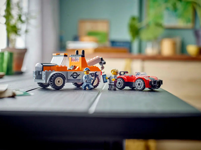 Lego 60435 City Tow Truck And Sports Car Repair (101 Pieces)