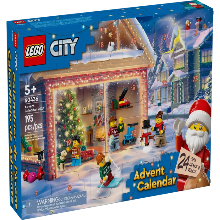 Lego 60436 City Advent Calendar 2024 (195 Pieces)-Construction-LEGO-Toycra