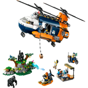 Lego 60437 City Jungle Explorer Helicopter At Base Camp (881 Pieces)