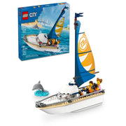Lego 60438 City Sailboat (102 Pieces)-Construction-LEGO-Toycra
