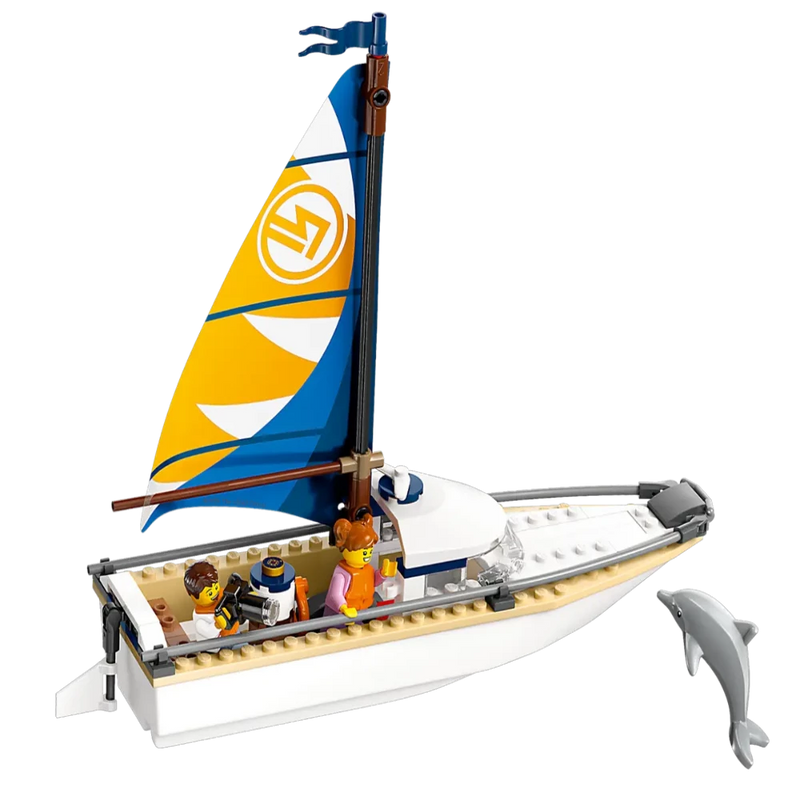 Lego 60438 City Sailboat (102 Pieces)-Construction-LEGO-Toycra