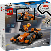 Lego 60442 City F1 Driver with McLaren Race Car (86 Pieces)