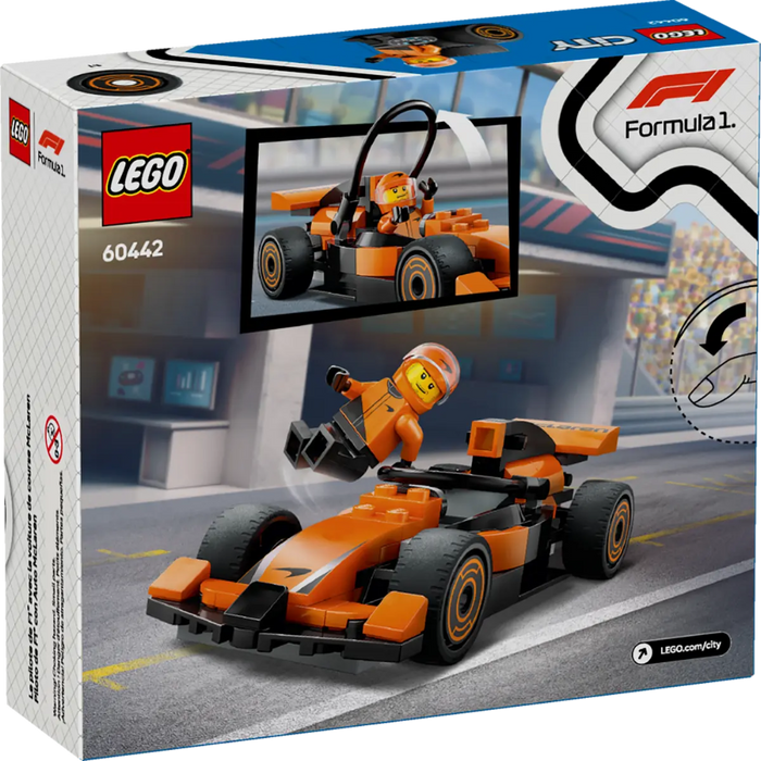 Lego 60442 City F1 Driver with McLaren Race Car (86 Pieces)-Construction-LEGO-Toycra