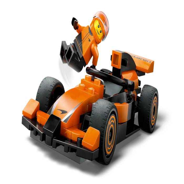 Lego 60442 City F1 Driver with McLaren Race Car (86 Pieces)-Construction-LEGO-Toycra