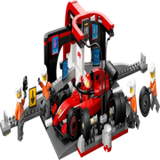Lego 60443 City F1 Pit Stop & Pit Crew With Ferrari Car (322 Pieces)