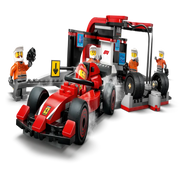 Lego 60443 City F1 Pit Stop & Pit Crew With Ferrari Car (322 Pieces)
