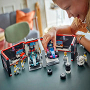 Lego 60444 City F1 Garage & Mercedes-AMG & Alpine Cars (678 Pieces)