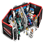 Lego 60444 City F1 Garage & Mercedes-AMG & Alpine Cars (678 Pieces)
