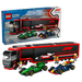 Lego 60445 City F1 Truck with RB20 & AMR24 F1 Cars (1086 Pieces)-Construction-LEGO-Toycra