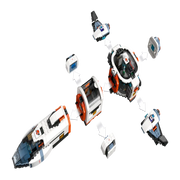 Lego 60446 City Modular Galactic Spaceship (717 Pieces)