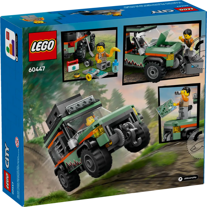 Lego 60447 City Off-Road 4x4 Mountain Truck (221 Pieces)