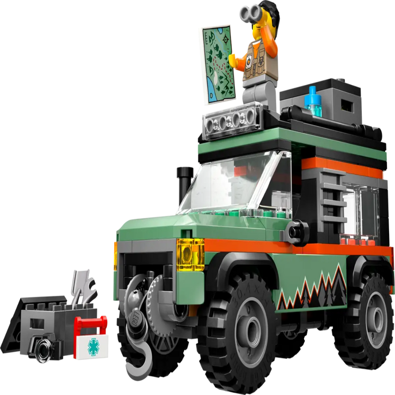Lego 60447 City Off-Road 4x4 Mountain Truck (221 Pieces)