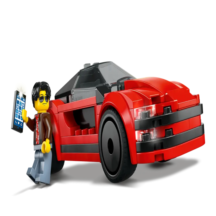 Lego 60448 City Red Sports Car (109 Pieces)-Construction-LEGO-Toycra