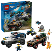 Lego 60449 City Off-Road Police Car Chase (467 Pieces)