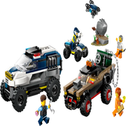 Lego 60449 City Off-Road Police Car Chase (467 Pieces)