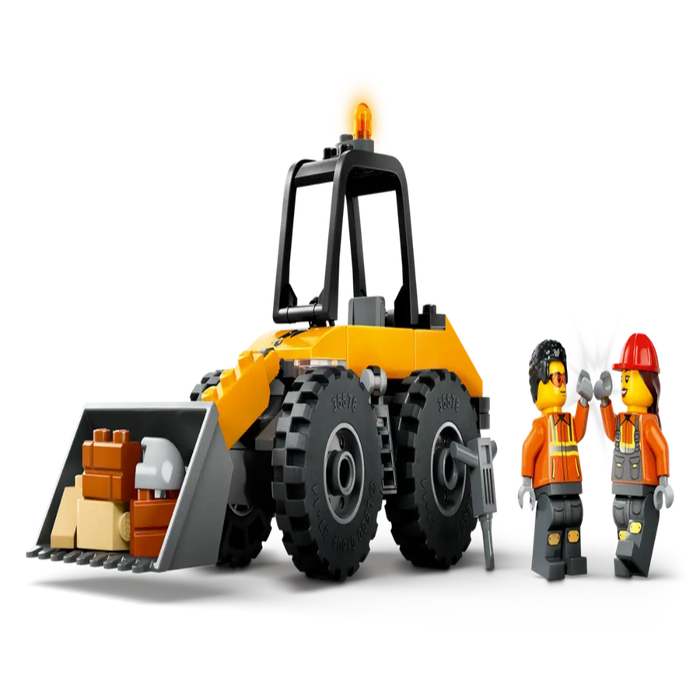 Lego 60450 City Yellow Construction Wheel Loader (81 Pieces)-Construction-LEGO-Toycra