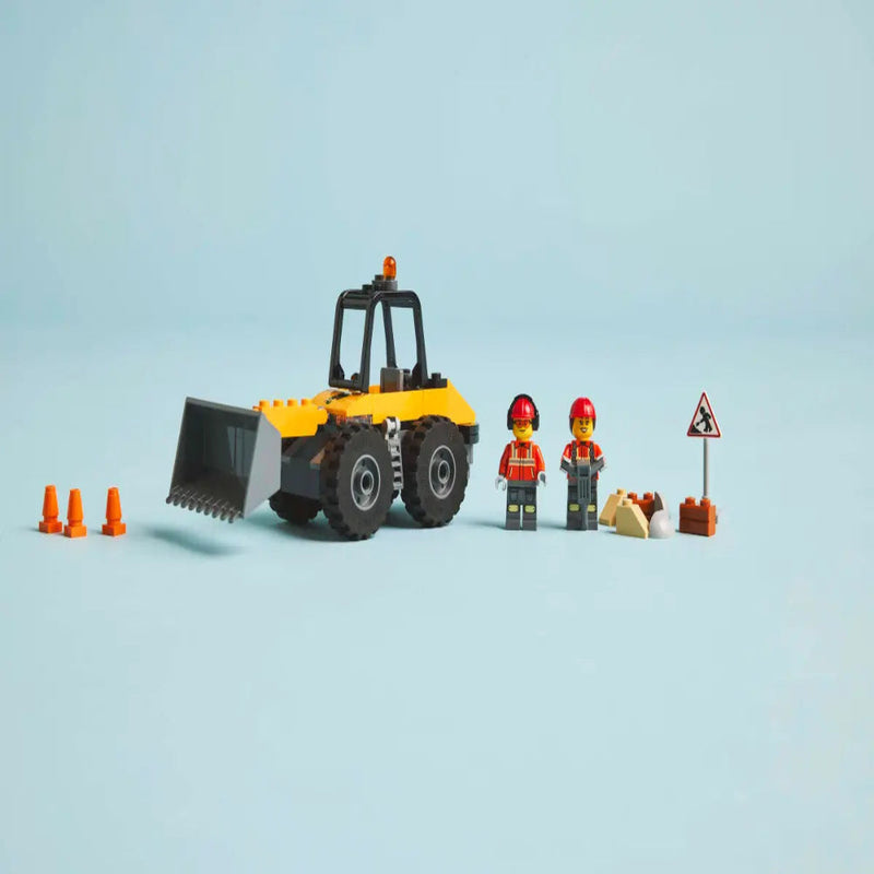 Lego 60450 City Yellow Construction Wheel Loader (81 Pieces)