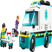 Lego 60451 City Emergency Ambulance (184 Pieces)
