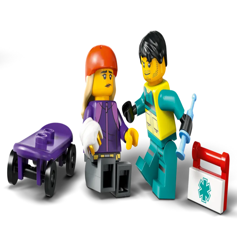 Lego 60451 City Emergency Ambulance (184 Pieces)