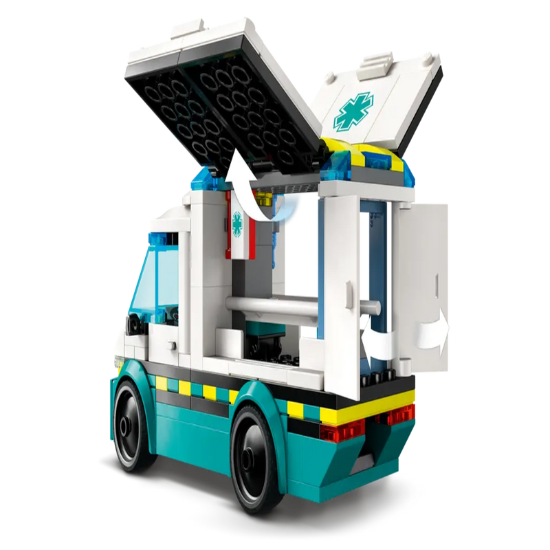 Lego 60451 City Emergency Ambulance (184 Pieces)
