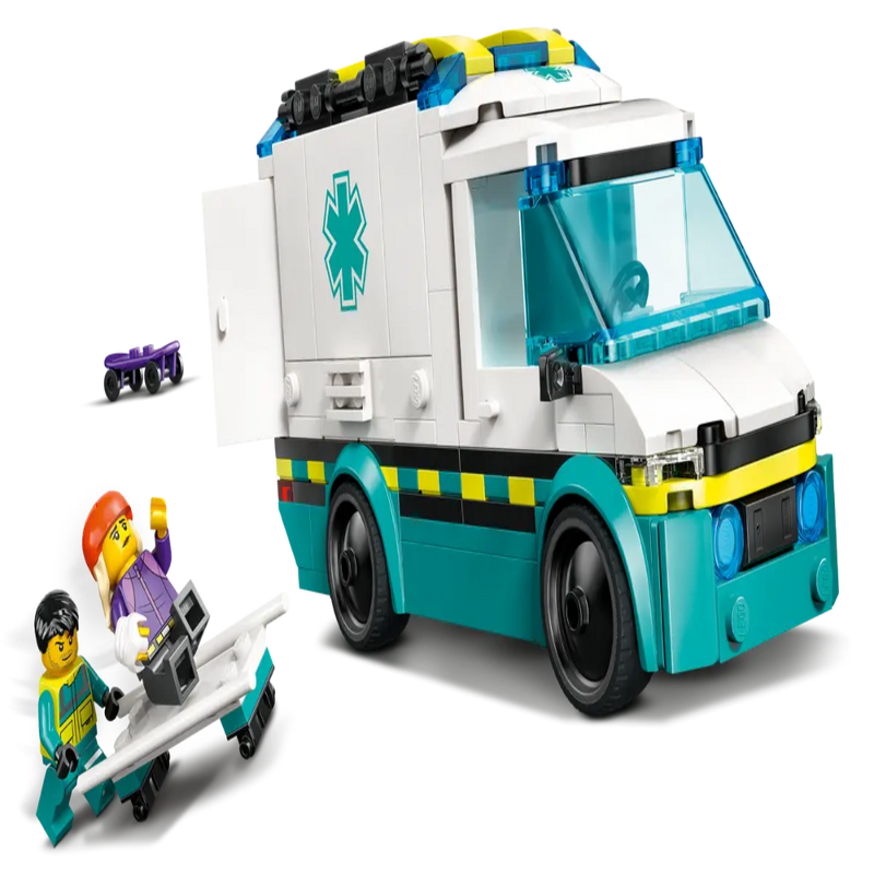 Lego 60451 City Emergency Ambulance (184 Pieces)